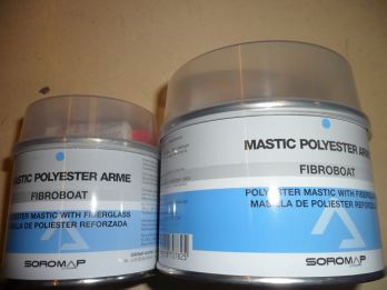 >Mastic polyester armé Fibroboat