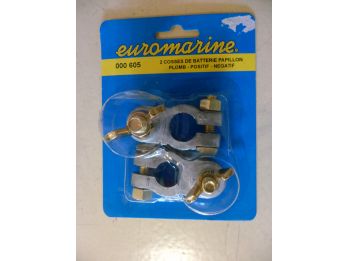 >Cosses de batterie papillon