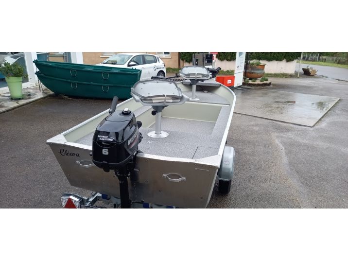 400 Fish DLX + MERCURY F-6 ML + Remorque