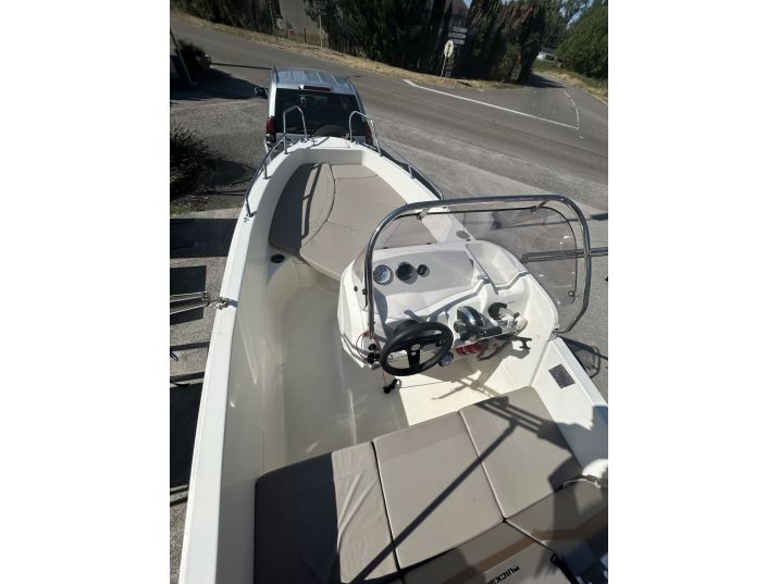 455 Open + Mercury F-60 CT + Remorque