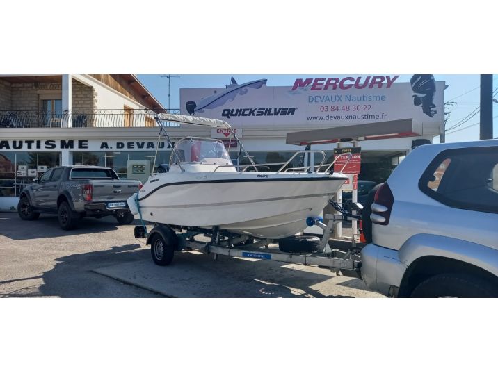 455 Open + Mercury F-60 CT + Remorque