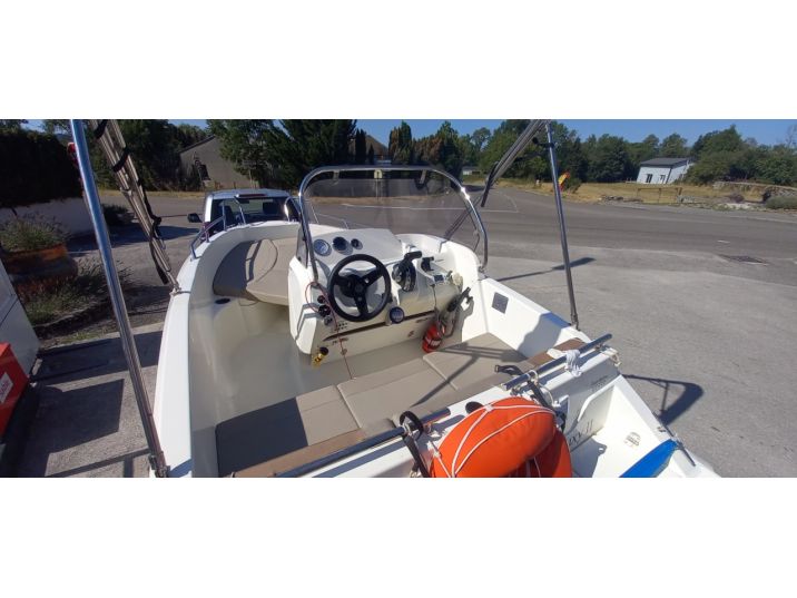 455 Open + Mercury F-60 CT + Remorque